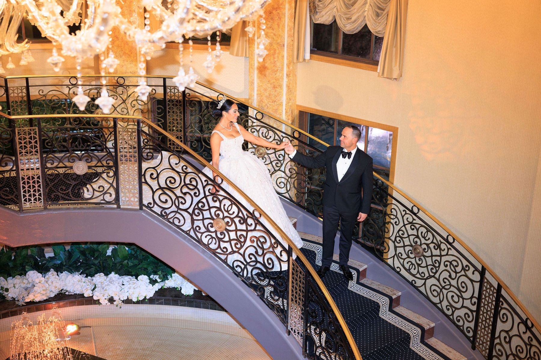 Royalty Redefined: Rachel and John's Majestic 'I Do' at The Venetian photo