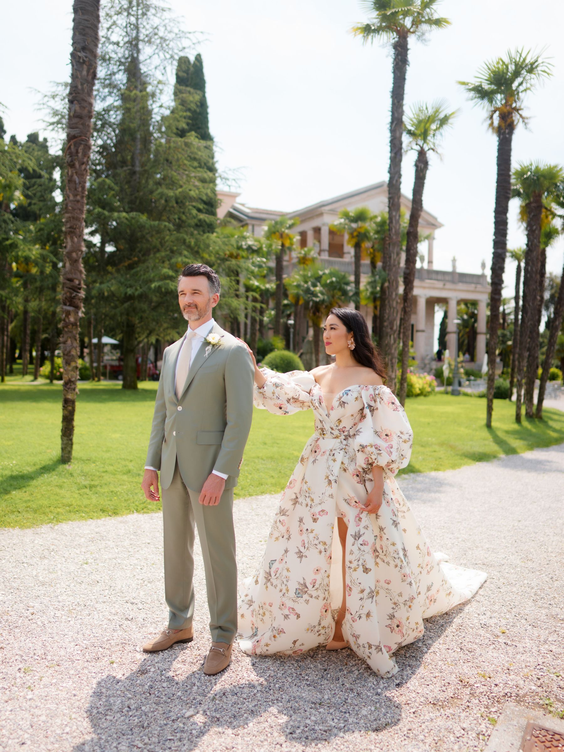 Dancing Through Time: Victoria and James' Magical Celebration at La Finestra Sul Fiume photo