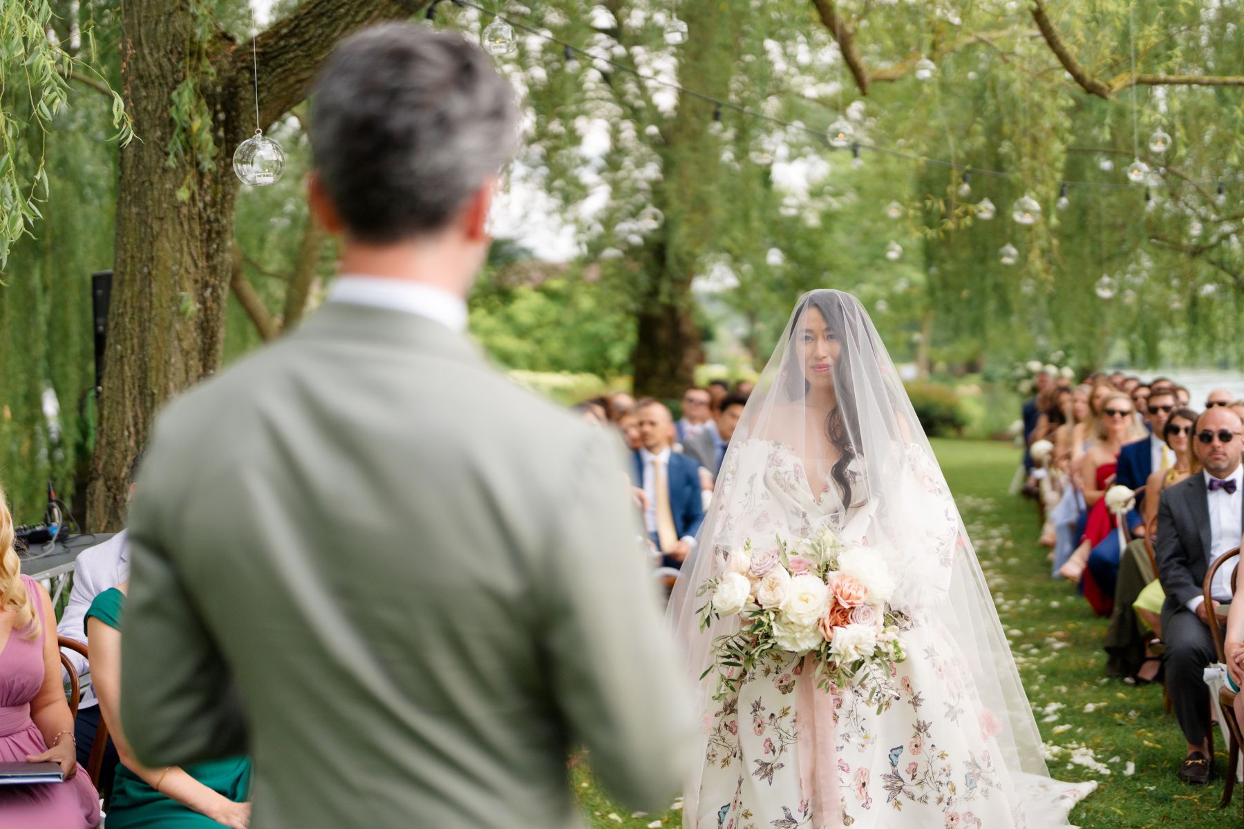 Dancing Through Time: Victoria and James' Magical Celebration at La Finestra Sul Fiume photo