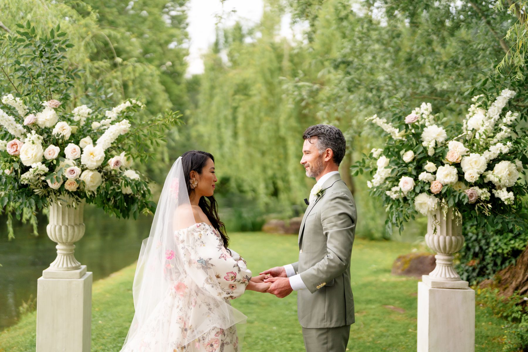 Dancing Through Time: Victoria and James' Magical Celebration at La Finestra Sul Fiume photo