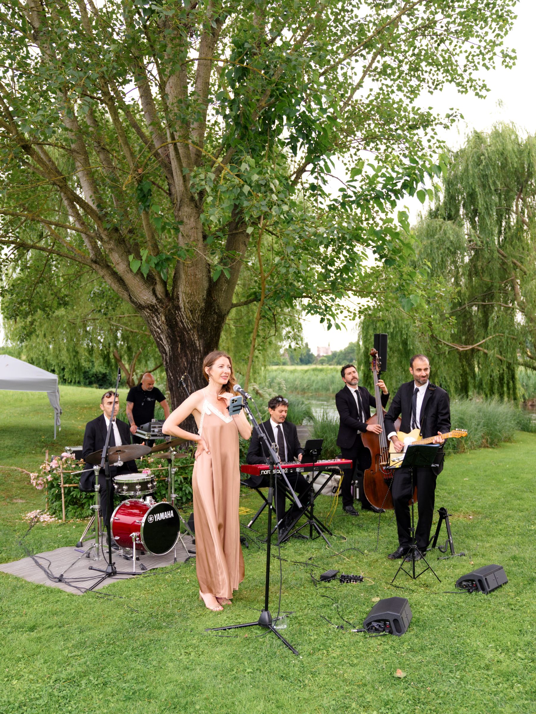 Dancing Through Time: Victoria and James' Magical Celebration at La Finestra Sul Fiume photo