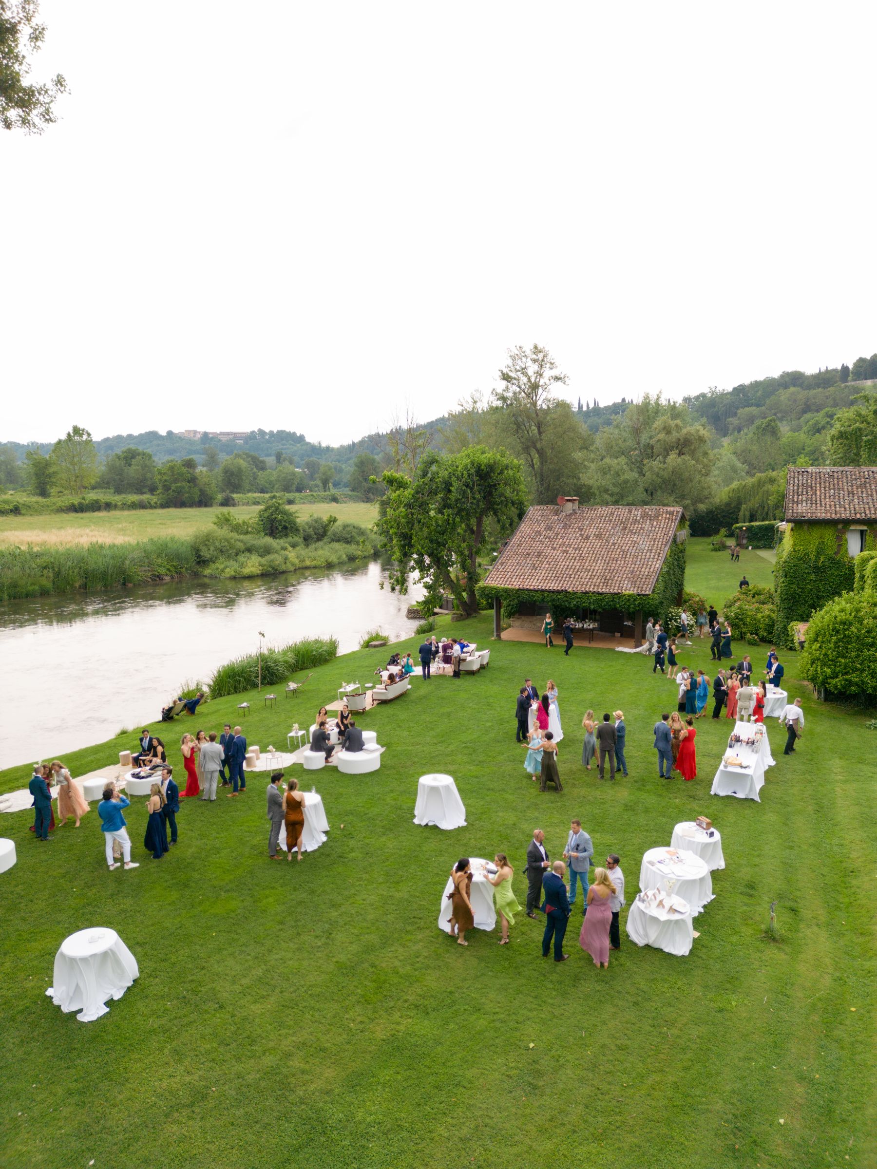 Dancing Through Time: Victoria and James' Magical Celebration at La Finestra Sul Fiume photo