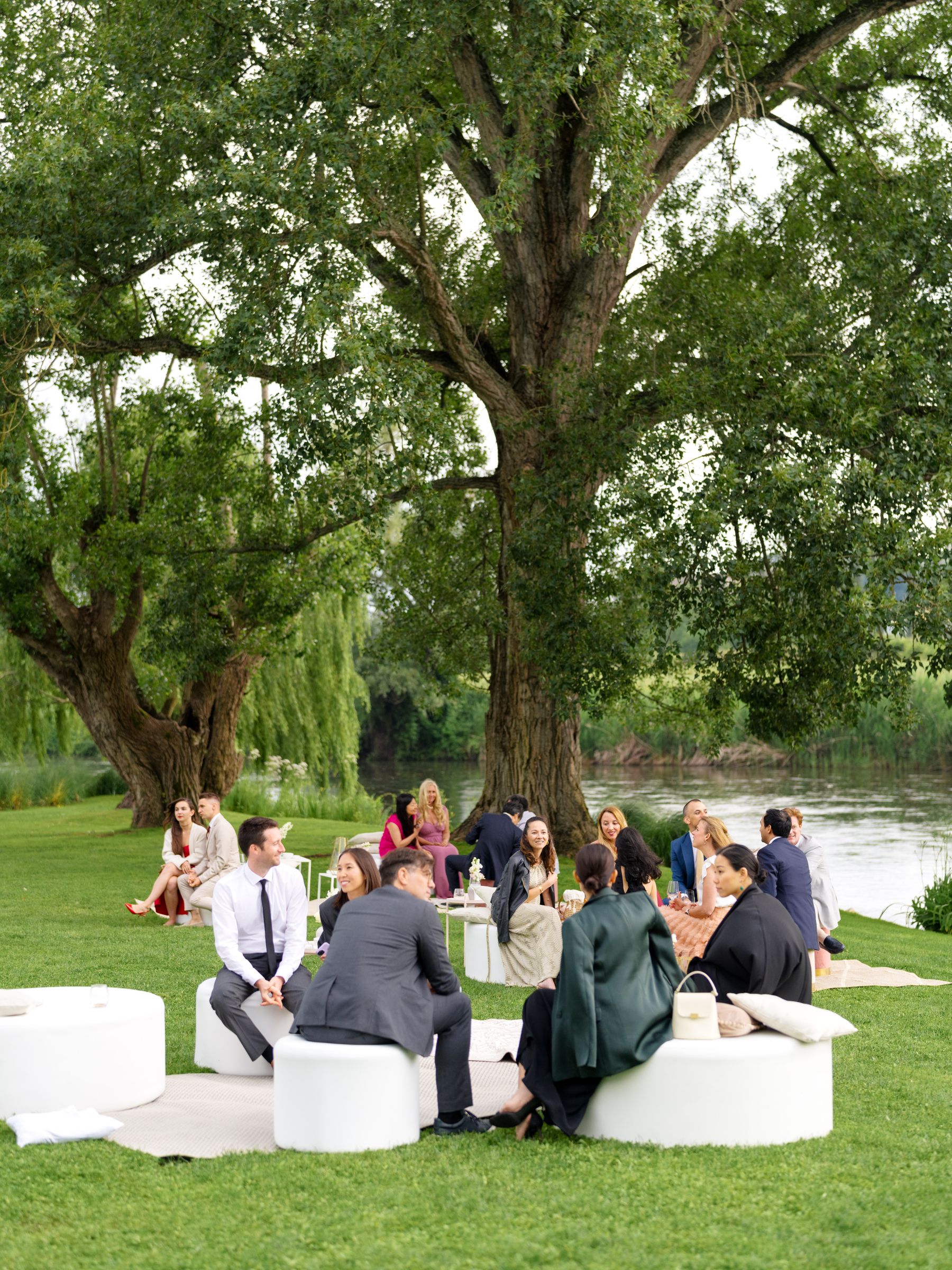 Dancing Through Time: Victoria and James' Magical Celebration at La Finestra Sul Fiume photo