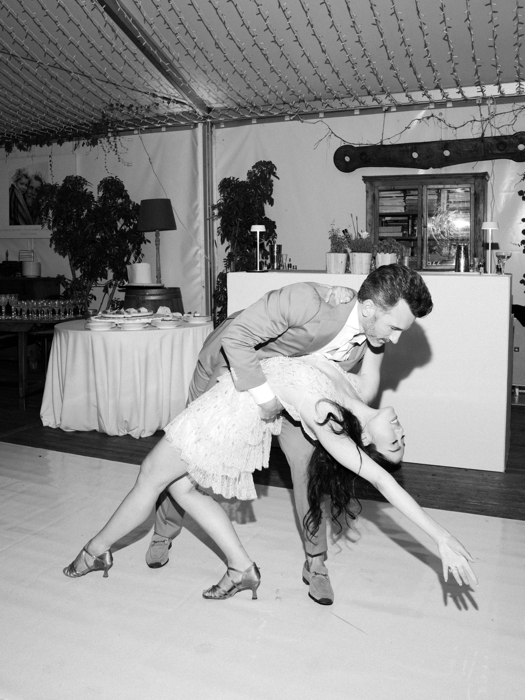 Dancing Through Time: Victoria and James' Magical Celebration at La Finestra Sul Fiume photo