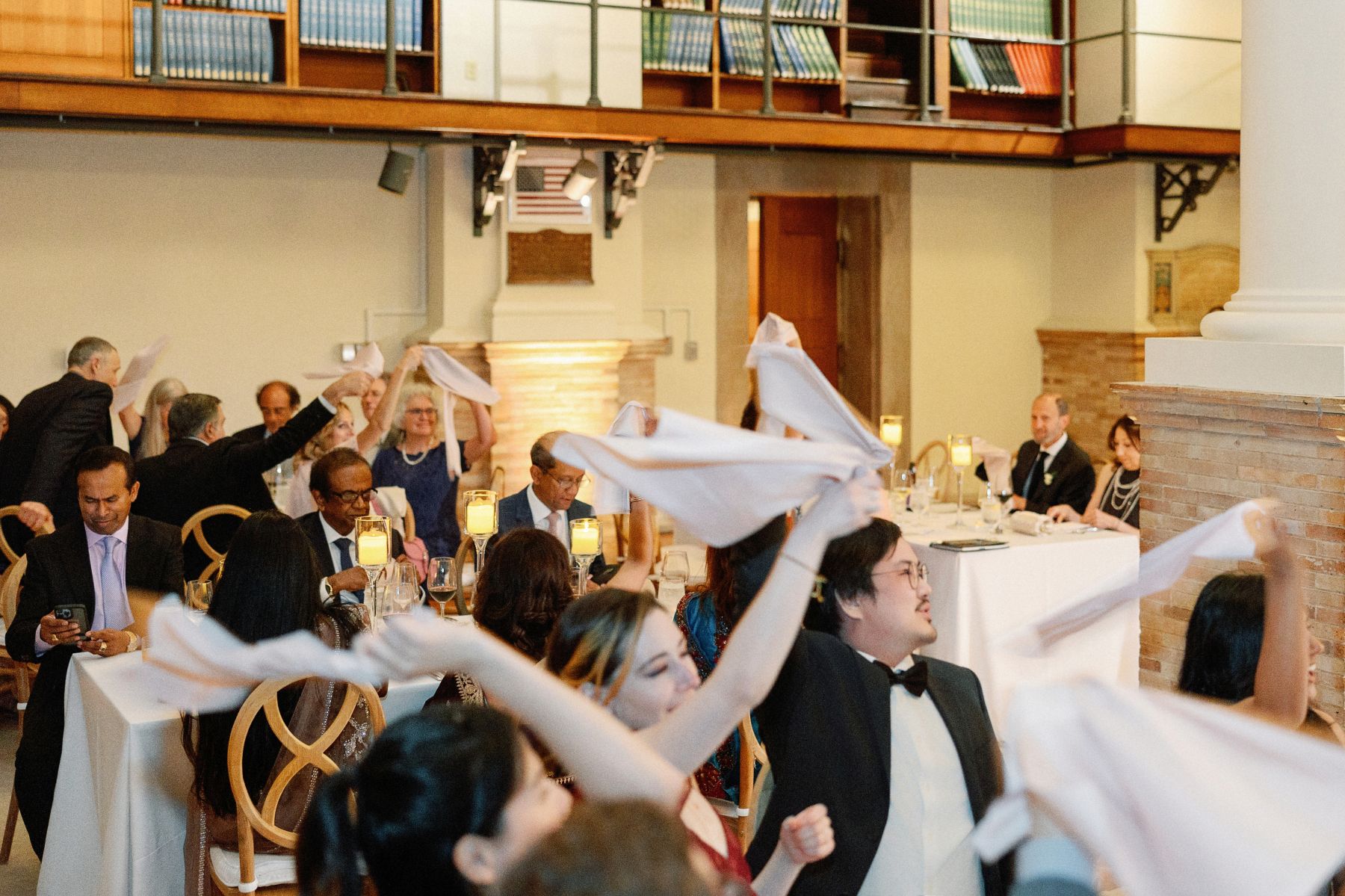 Chapters of Love: Shanuki and Josh's Chic Wedding at Boston Public Library  photo