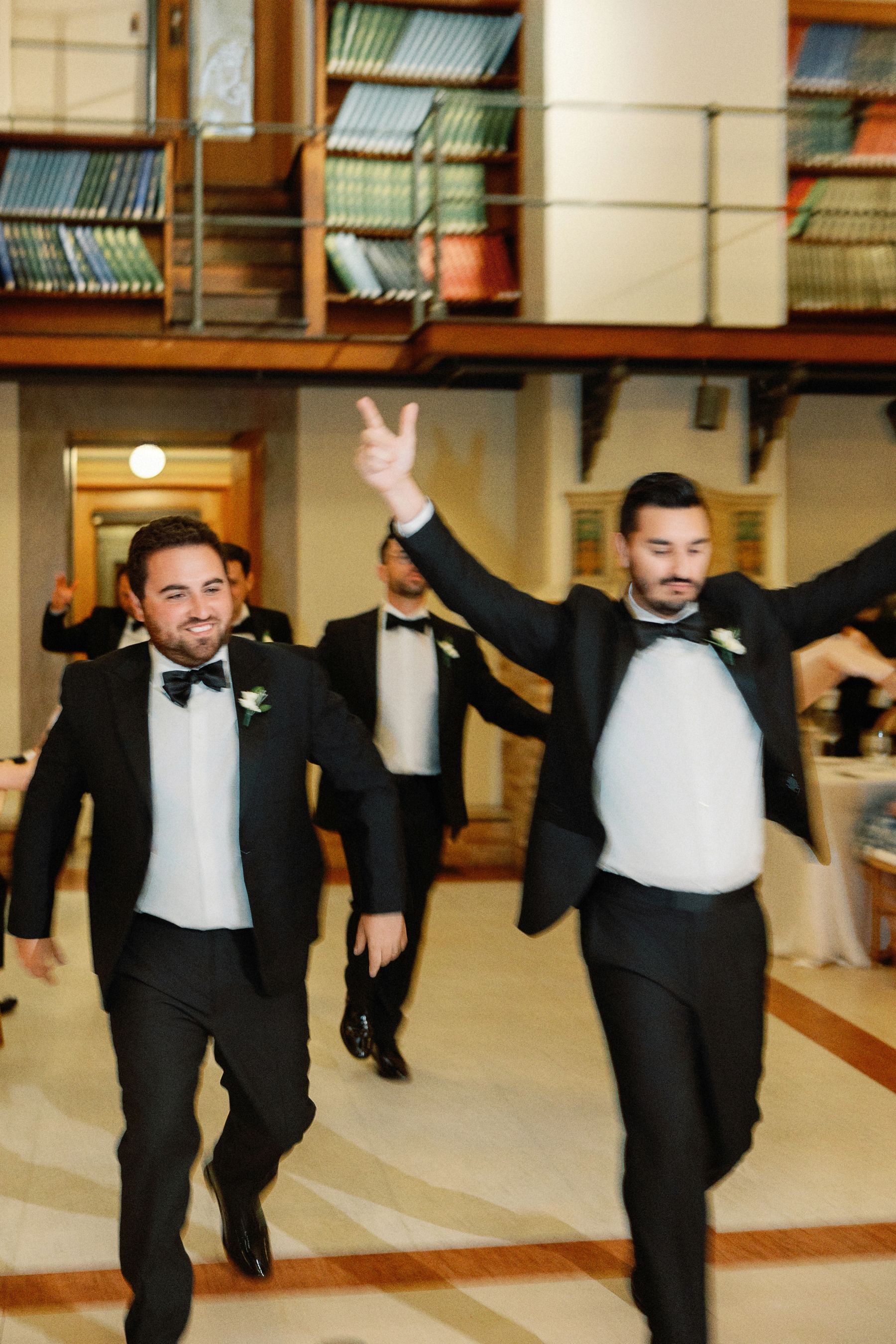 Chapters of Love: Shanuki and Josh's Chic Wedding at Boston Public Library  photo