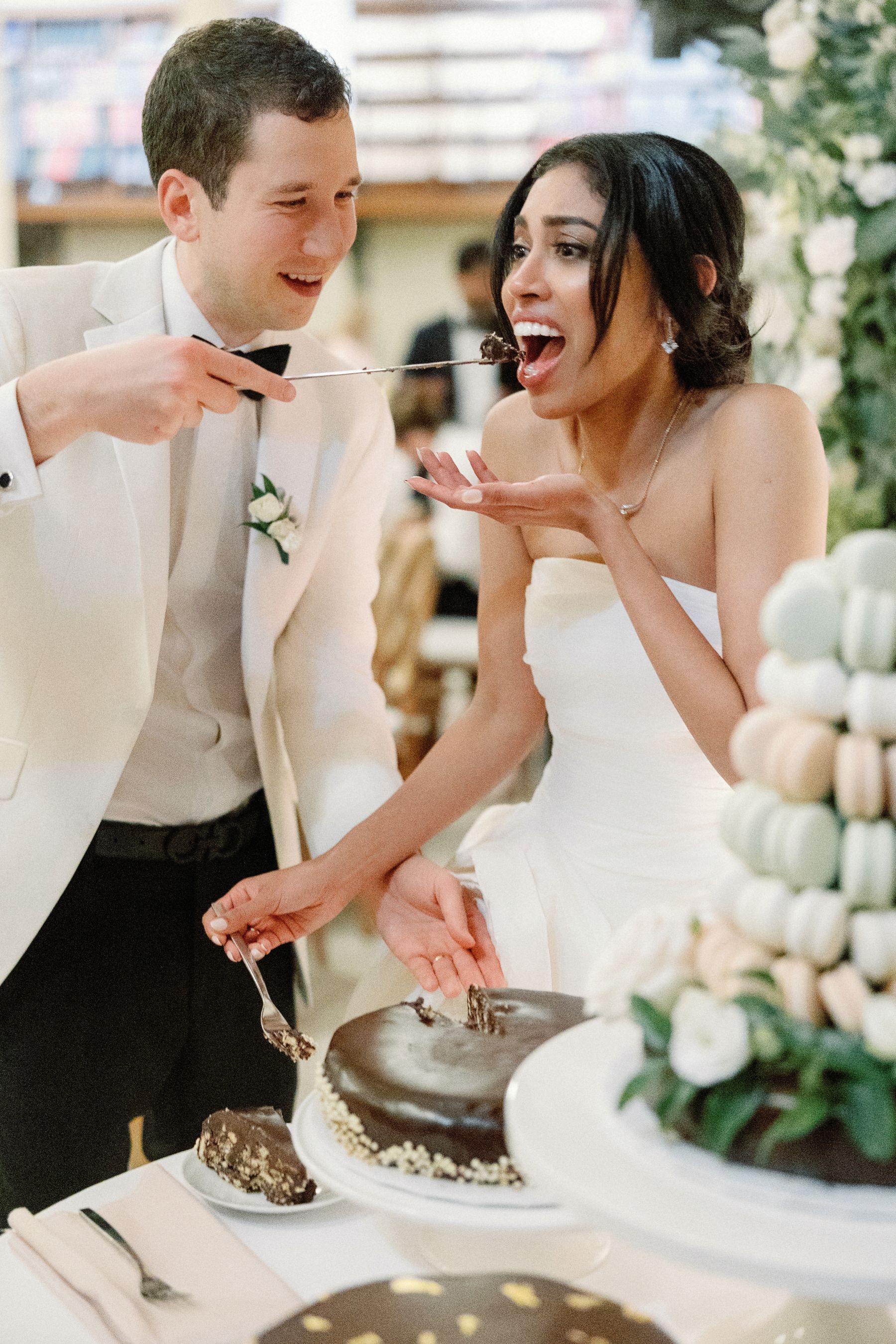 Chapters of Love: Shanuki and Josh's Chic Wedding at Boston Public Library  photo