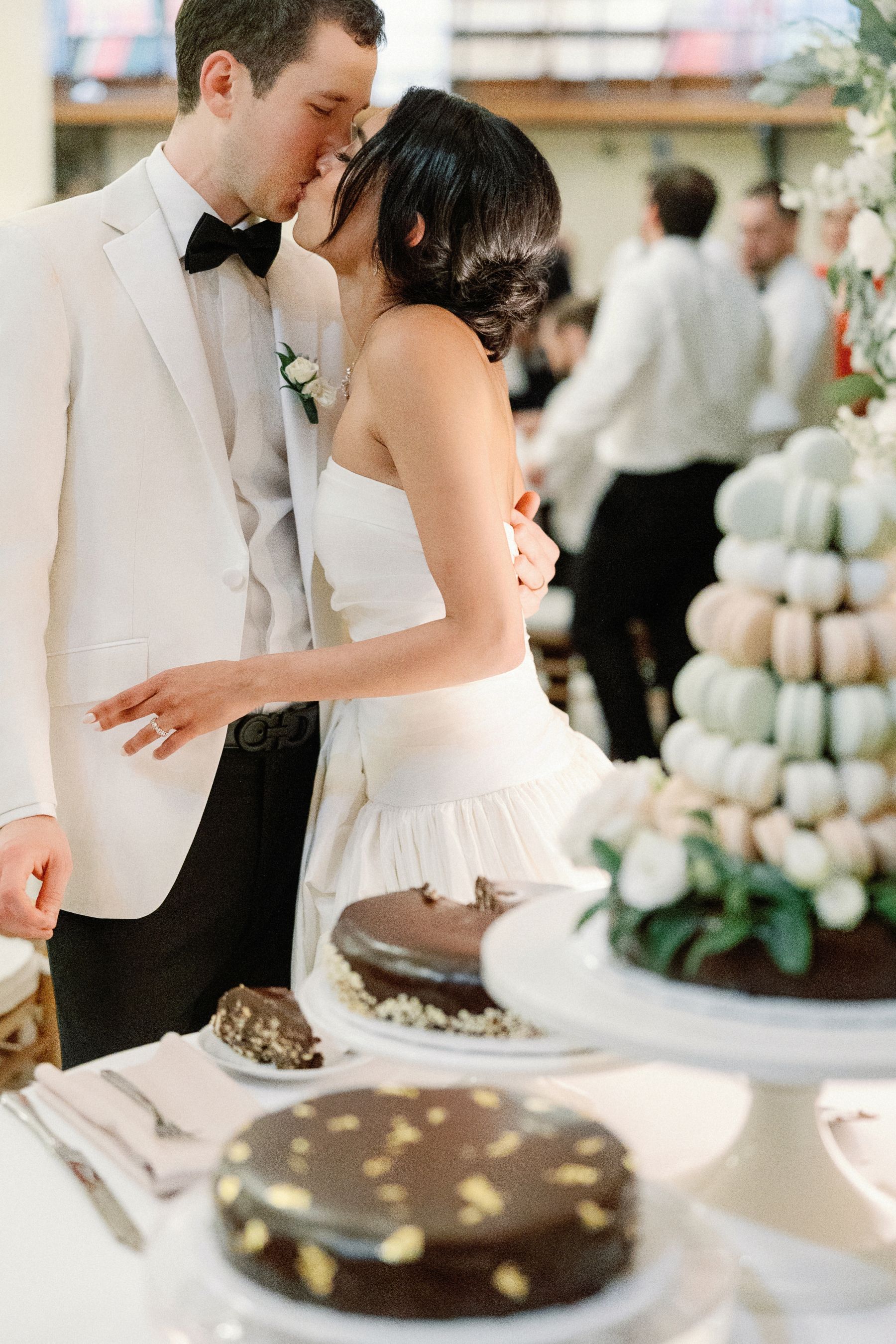 Chapters of Love: Shanuki and Josh's Chic Wedding at Boston Public Library  photo