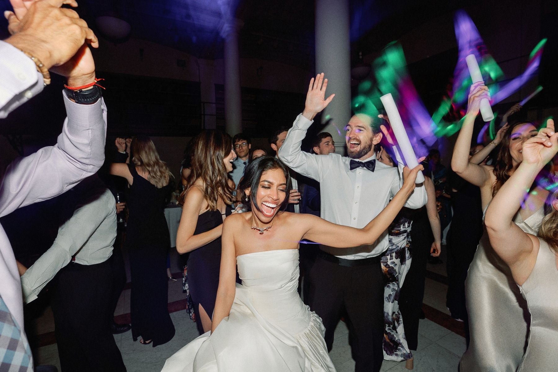 Chapters of Love: Shanuki and Josh's Chic Wedding at Boston Public Library  photo