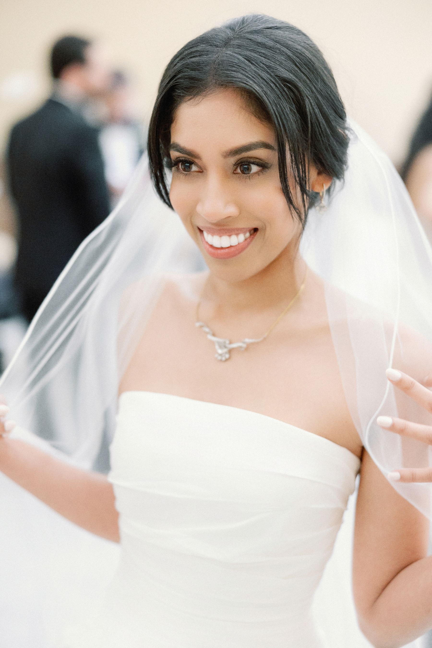 Chapters of Love: Shanuki and Josh's Chic Wedding at Boston Public Library  photo