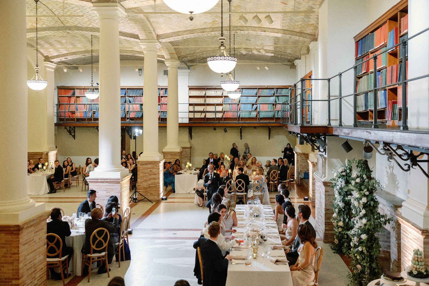 Chapters of Love: Shanuki and Josh's Chic Wedding at Boston Public Library  photo
