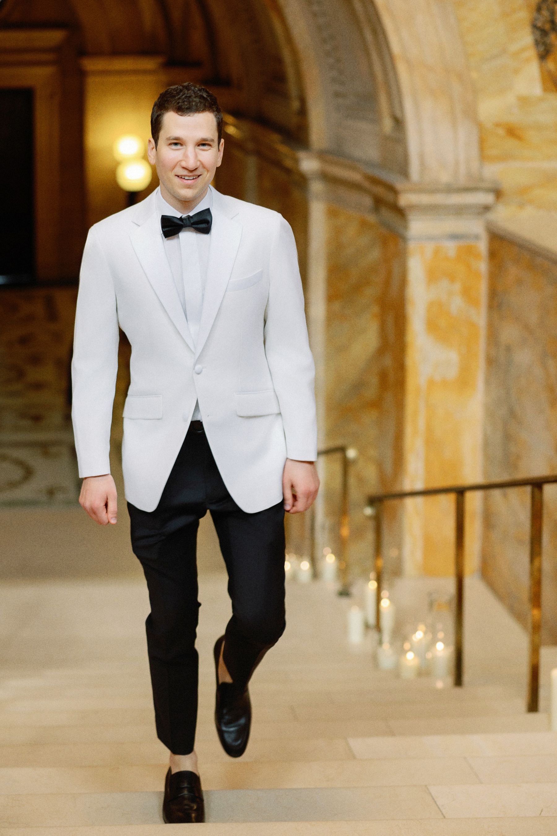 Chapters of Love: Shanuki and Josh's Chic Wedding at Boston Public Library  photo