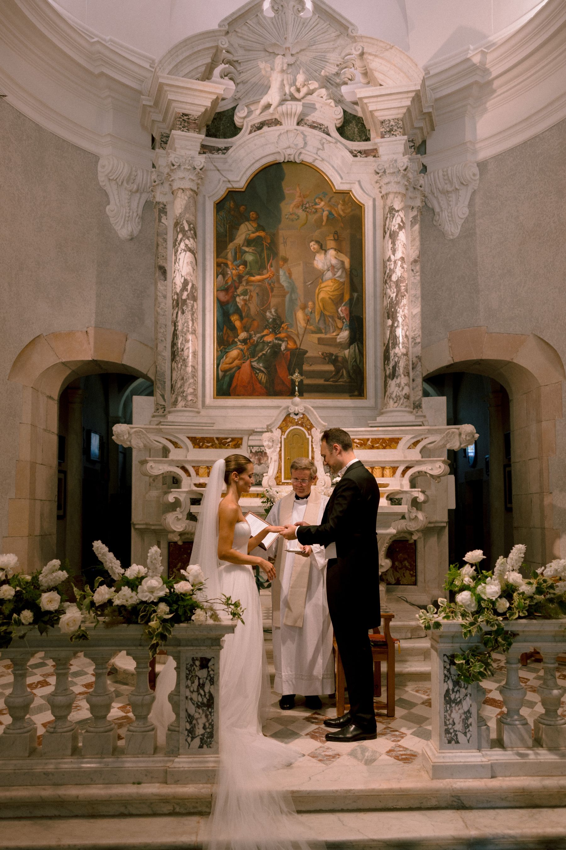 Where Sea Meets Soul: Tatiana and Dan's Elegant Mediterranean Dream at Casa Santa Clotilde photo