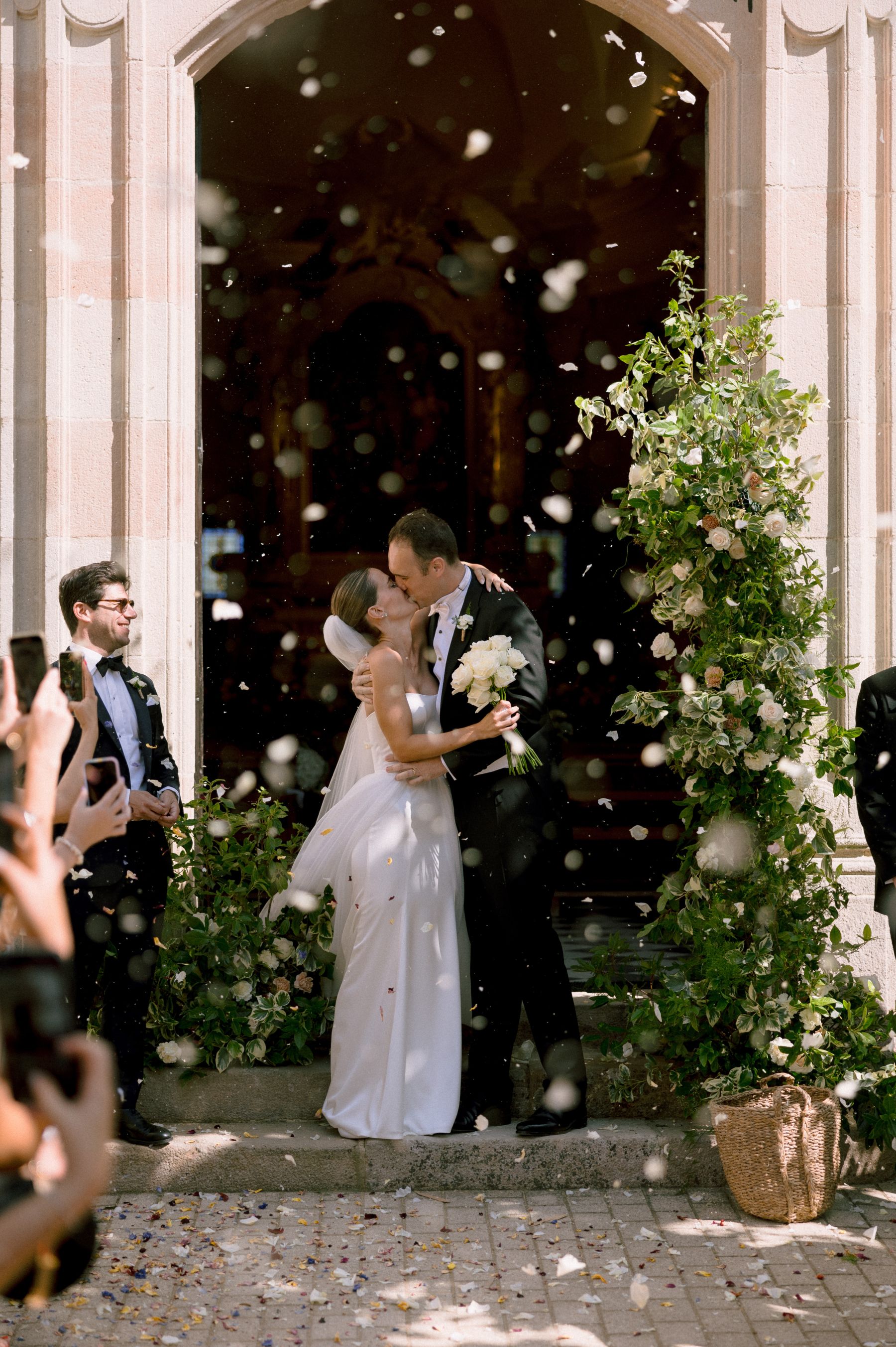 Where Sea Meets Soul: Tatiana and Dan's Elegant Mediterranean Dream at Casa Santa Clotilde photo