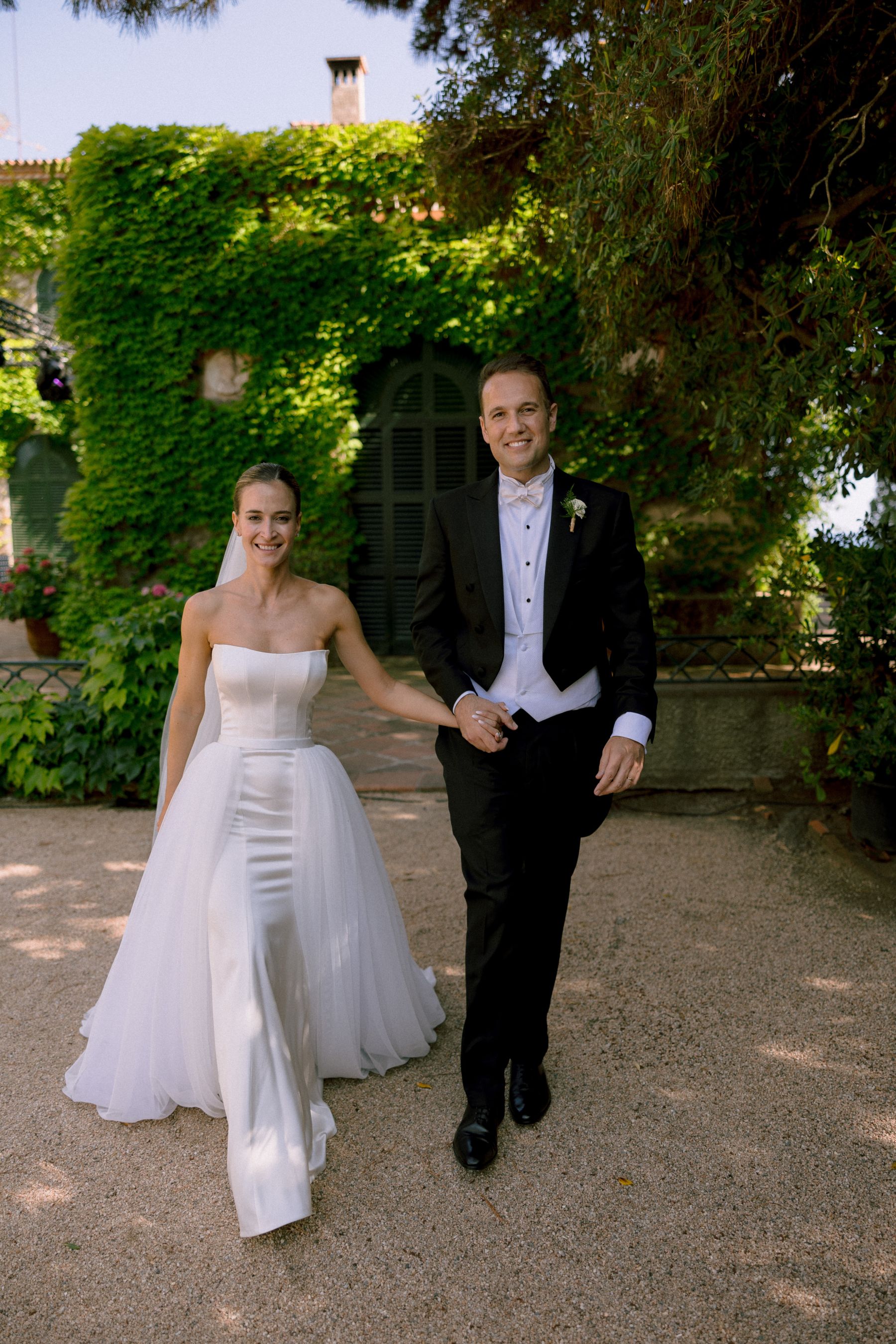 Where Sea Meets Soul: Tatiana and Dan's Elegant Mediterranean Dream at Casa Santa Clotilde photo