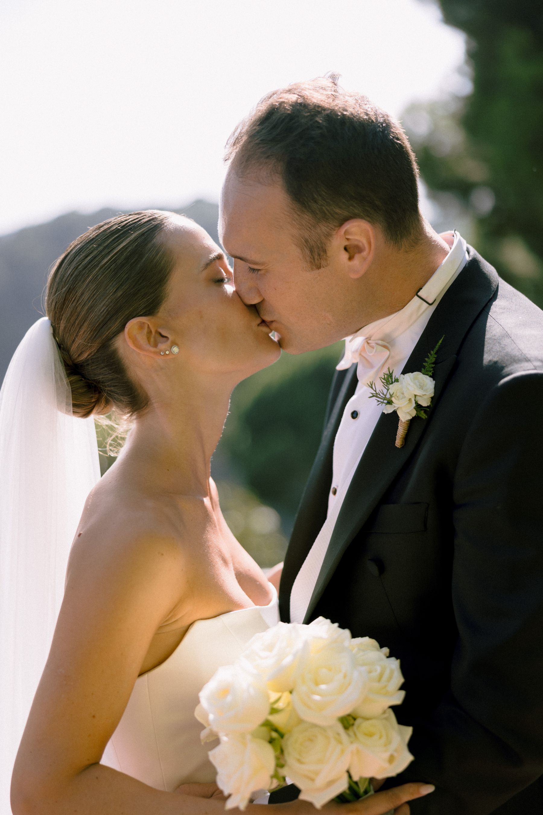 Where Sea Meets Soul: Tatiana and Dan's Elegant Mediterranean Dream at Casa Santa Clotilde photo