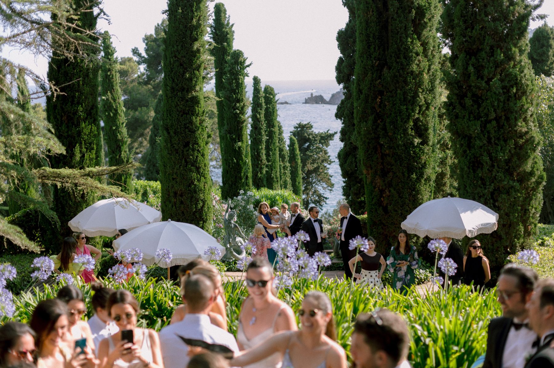 Where Sea Meets Soul: Tatiana and Dan's Elegant Mediterranean Dream at Casa Santa Clotilde photo