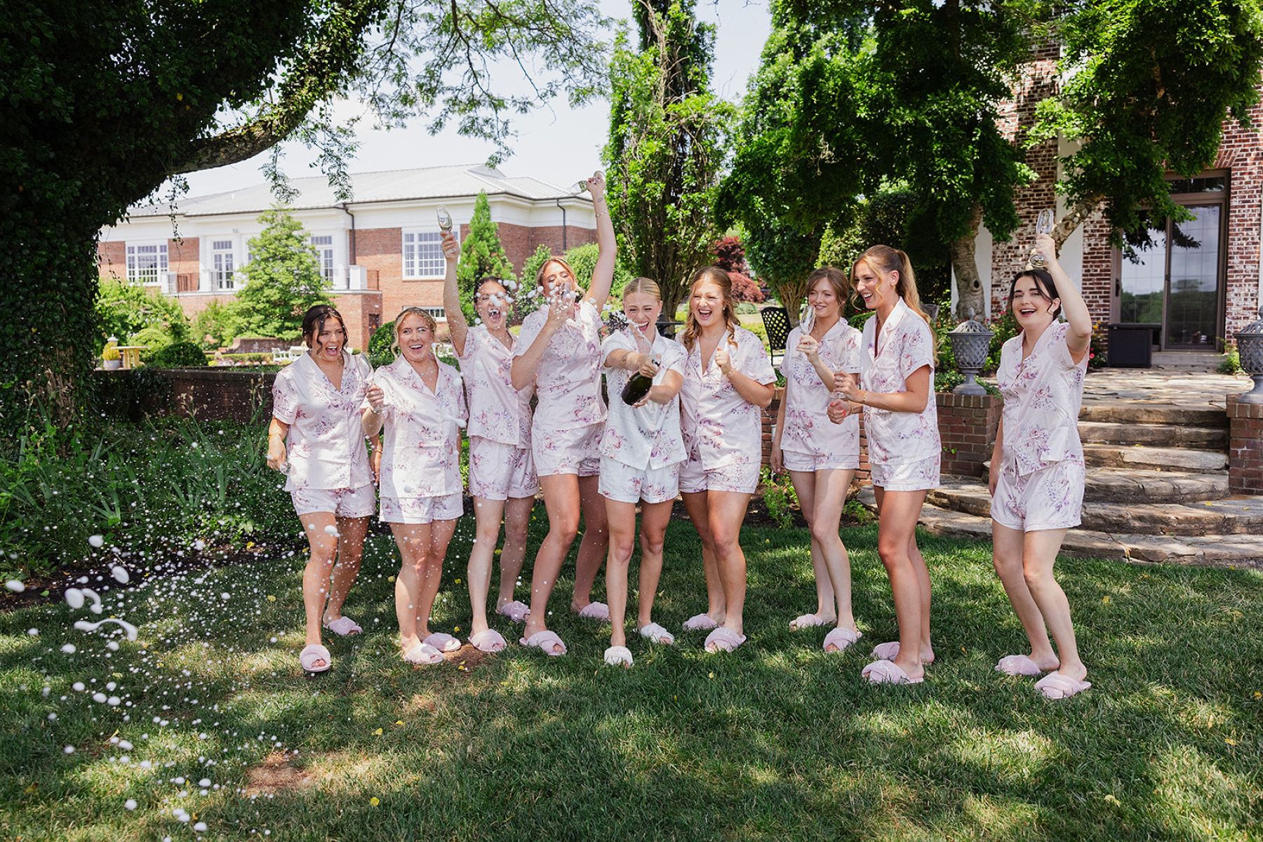 A Love Story in Pink: Caitlin and Zach's Exquisite Wedding at Hamilton Farm Golf Club photo
