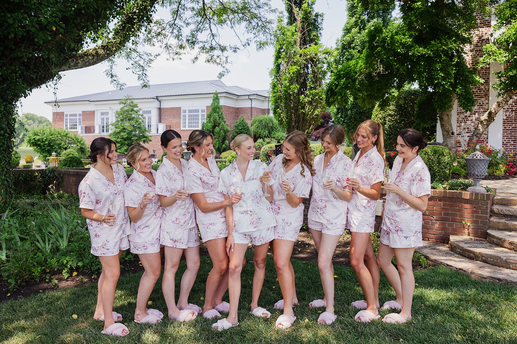 A Love Story in Pink: Caitlin and Zach's Exquisite Wedding at Hamilton Farm Golf Club photo