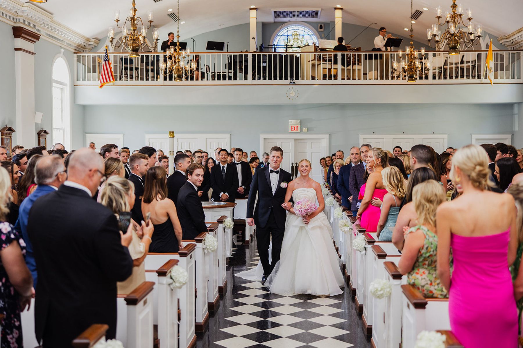 A Love Story in Pink: Caitlin and Zach's Exquisite Wedding at Hamilton Farm Golf Club photo