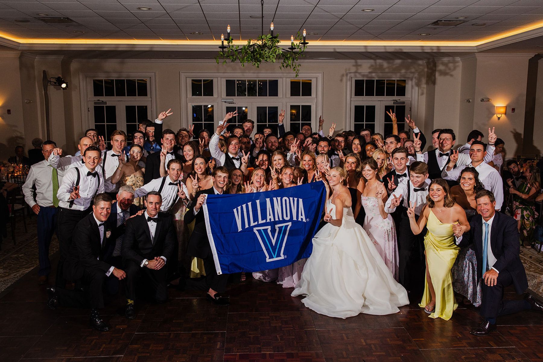A Love Story in Pink: Caitlin and Zach's Exquisite Wedding at Hamilton Farm Golf Club photo