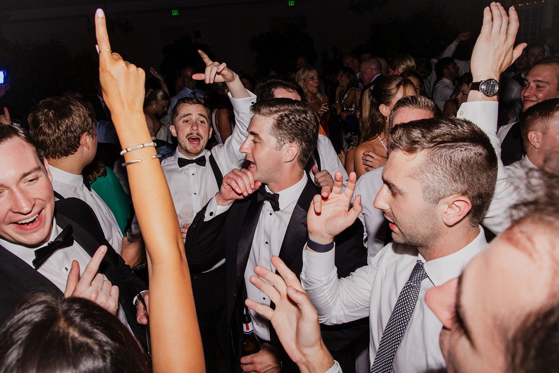 A Love Story in Pink: Caitlin and Zach's Exquisite Wedding at Hamilton Farm Golf Club photo