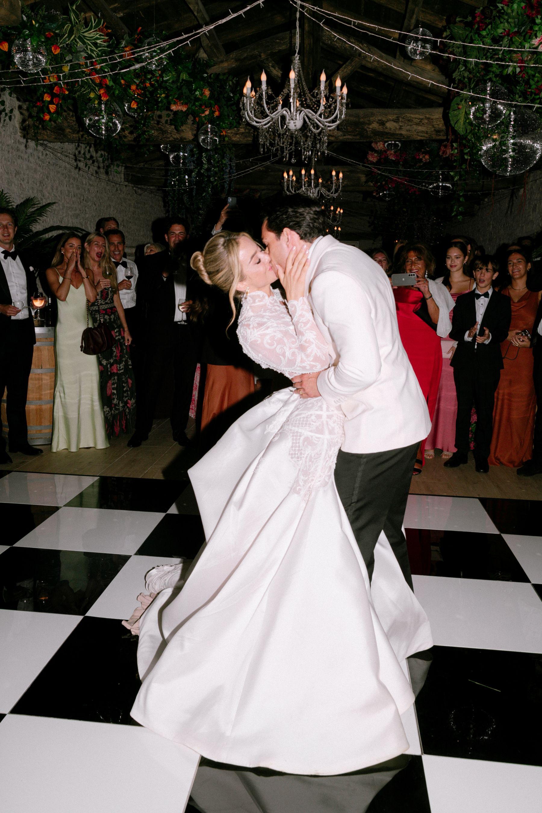 Old Hollywood in Cognac: Samantha and Oliver's Vintage Glamour Wedding at No3 the Chateau photo