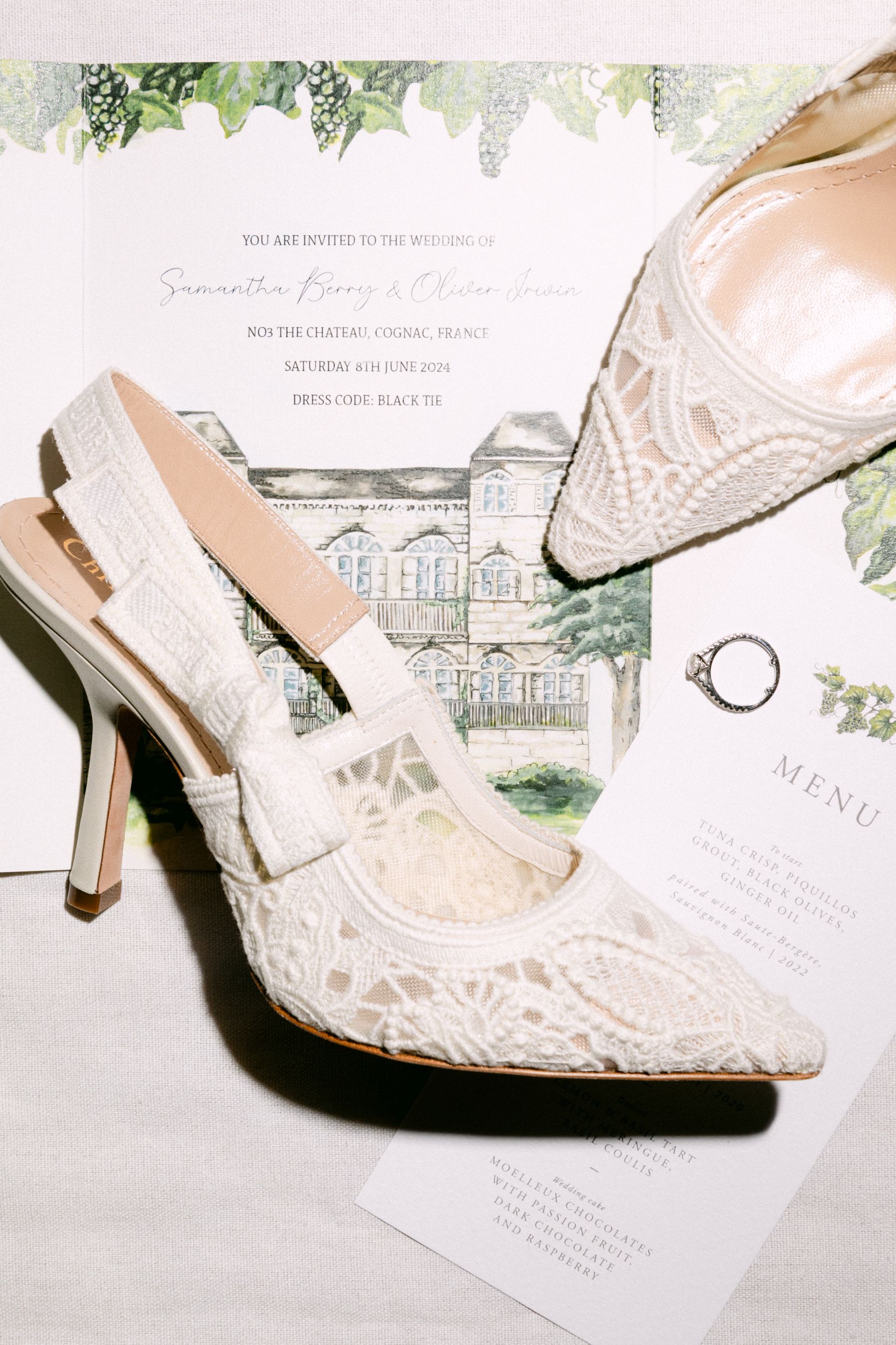 Old Hollywood in Cognac: Samantha and Oliver's Vintage Glamour Wedding at No3 the Chateau photo