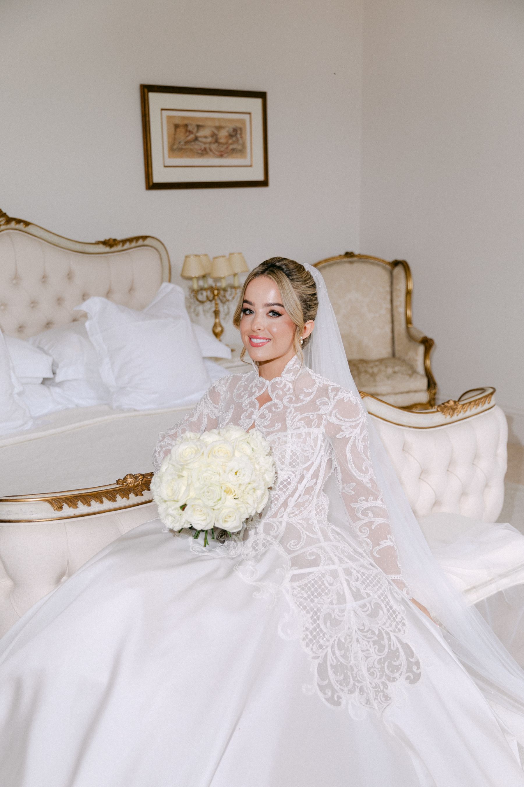 Old Hollywood in Cognac: Samantha and Oliver's Vintage Glamour Wedding at No3 the Chateau photo