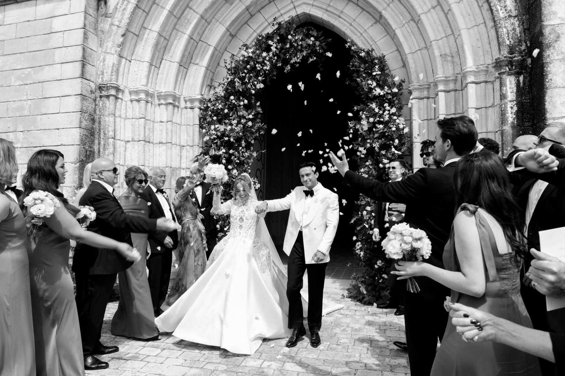 Old Hollywood in Cognac: Samantha and Oliver's Vintage Glamour Wedding at No3 the Chateau photo