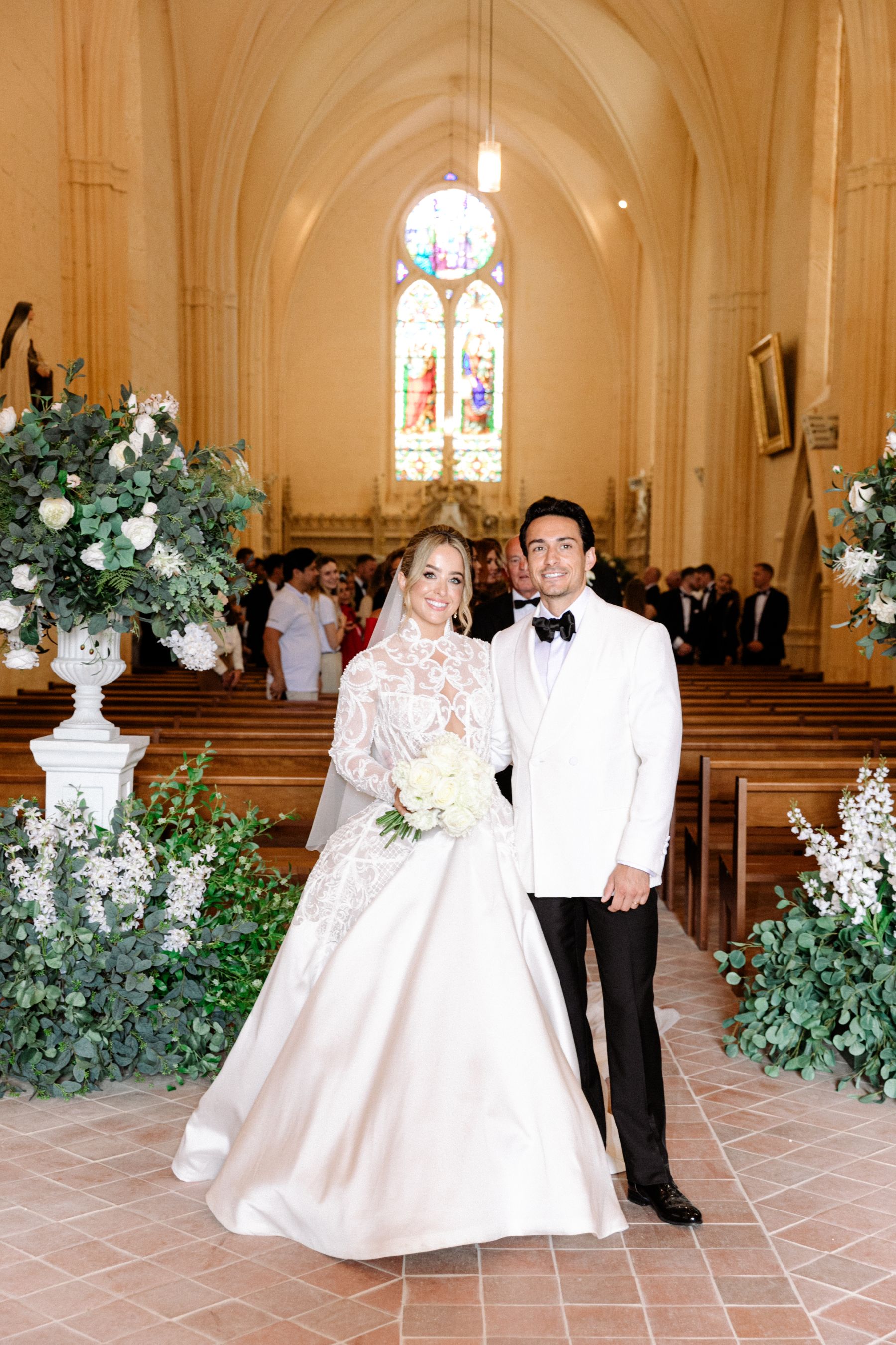 Old Hollywood in Cognac: Samantha and Oliver's Vintage Glamour Wedding at No3 the Chateau photo