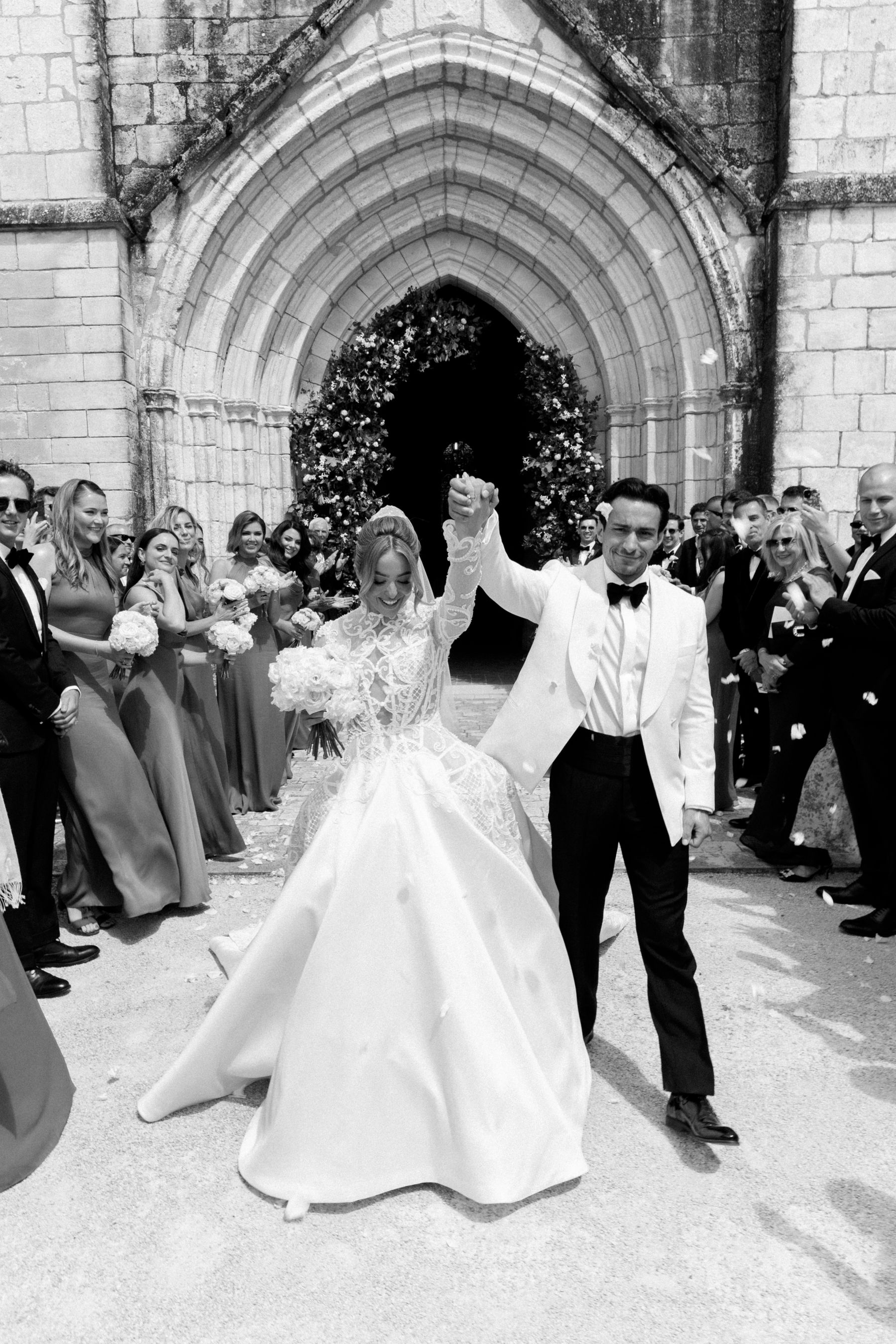 Old Hollywood in Cognac: Samantha and Oliver's Vintage Glamour Wedding at No3 the Chateau photo