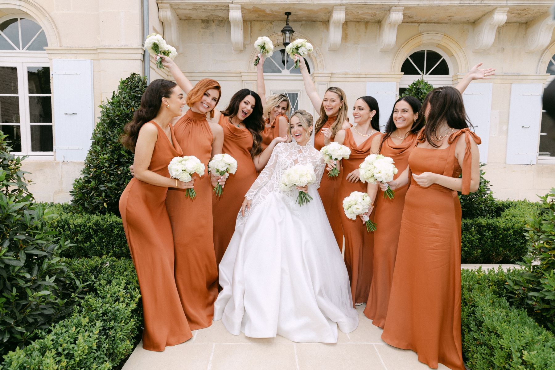Old Hollywood in Cognac: Samantha and Oliver's Vintage Glamour Wedding at No3 the Chateau photo