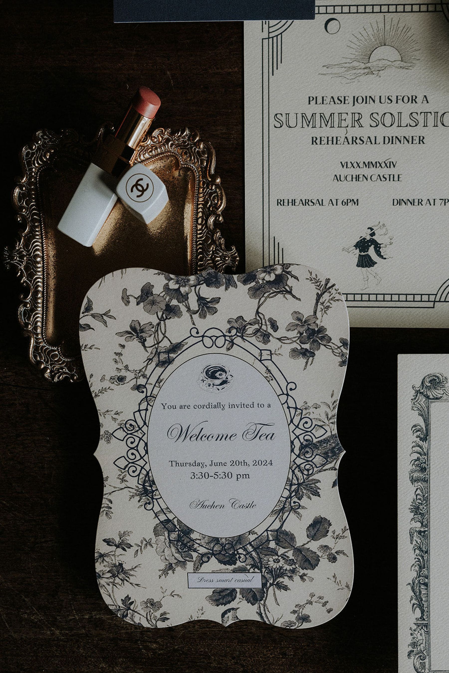 A Castle's Love Song: Thea and Cameron's Storybook Wedding at Auchen Castle photo