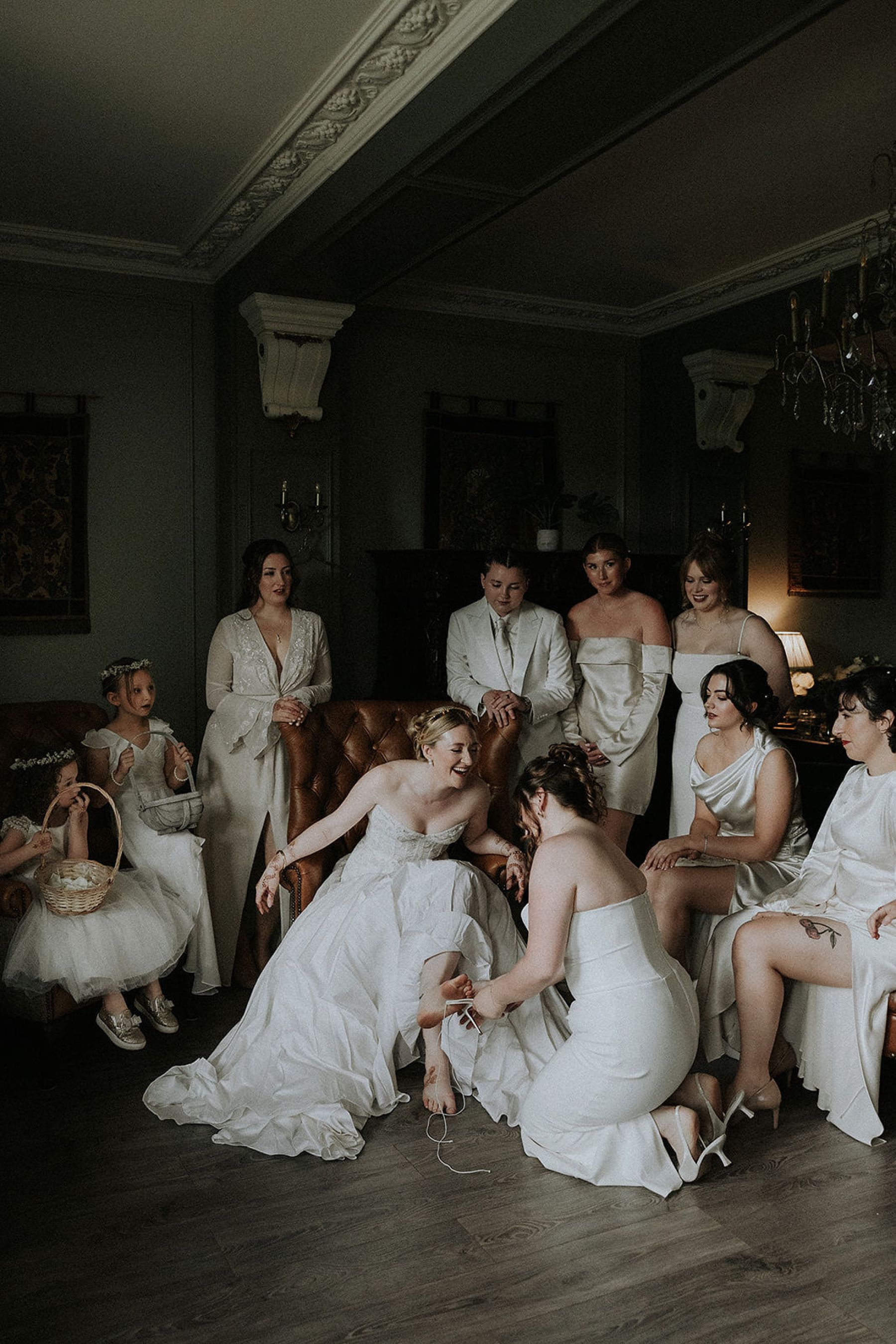 A Castle's Love Song: Thea and Cameron's Storybook Wedding at Auchen Castle photo