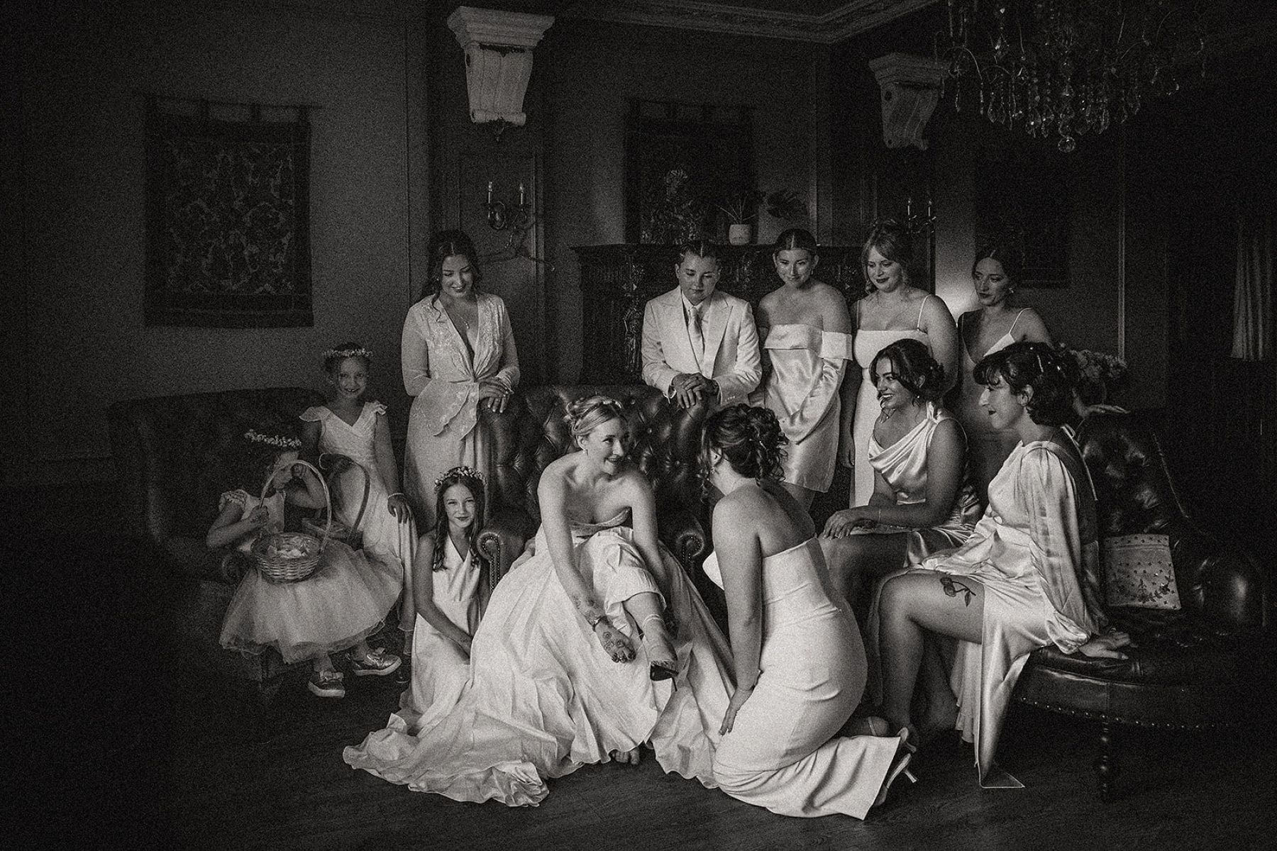 A Castle's Love Song: Thea and Cameron's Storybook Wedding at Auchen Castle photo