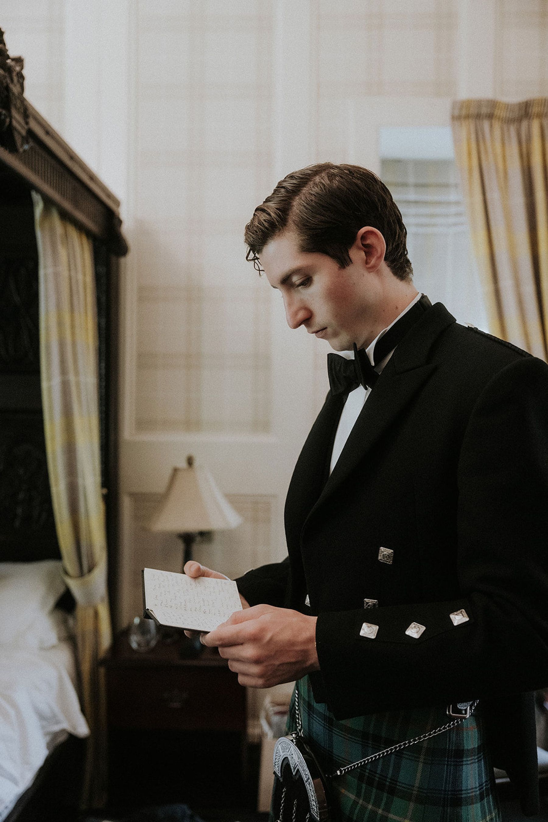 A Castle's Love Song: Thea and Cameron's Storybook Wedding at Auchen Castle photo