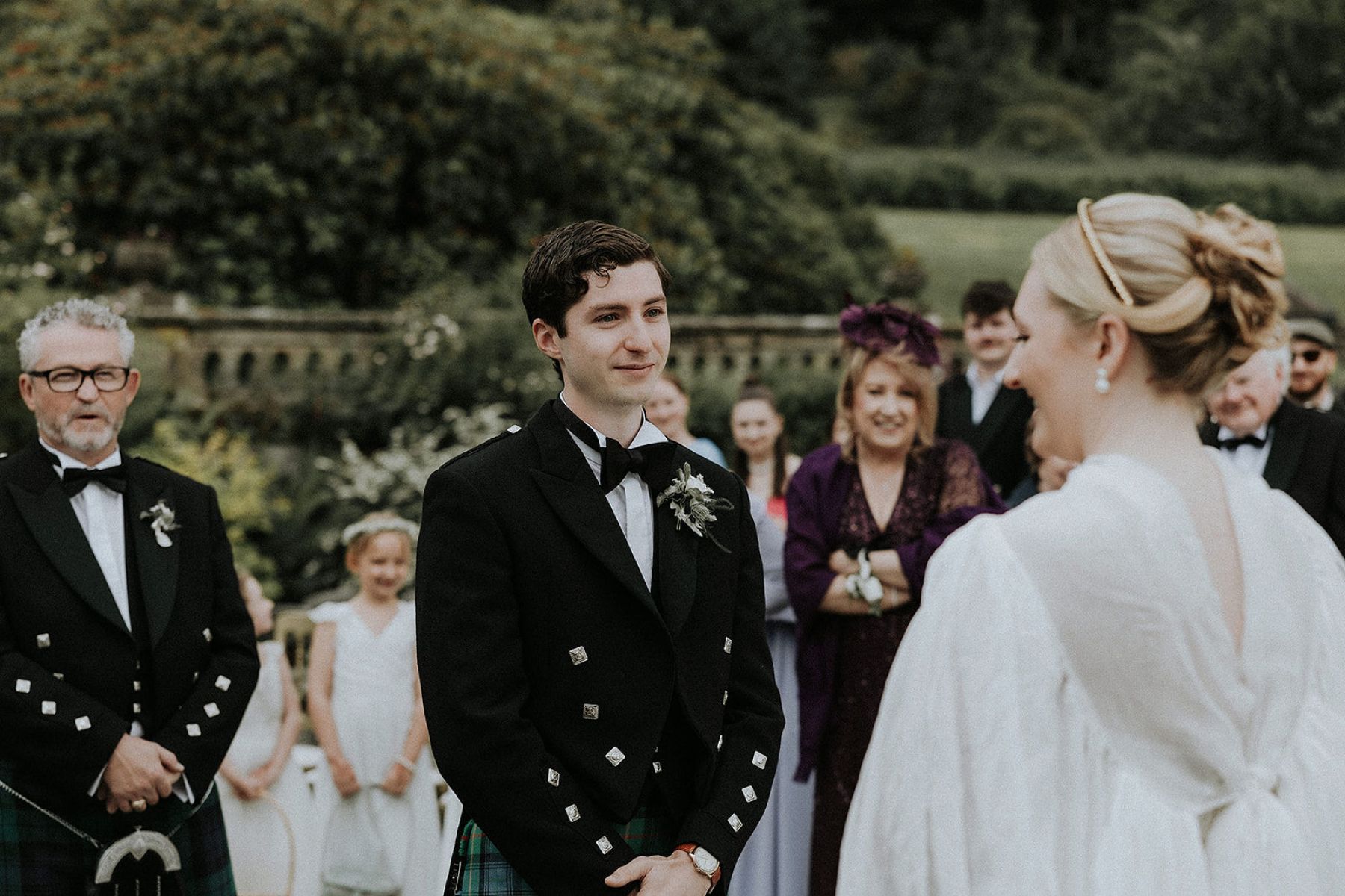 A Castle's Love Song: Thea and Cameron's Storybook Wedding at Auchen Castle photo