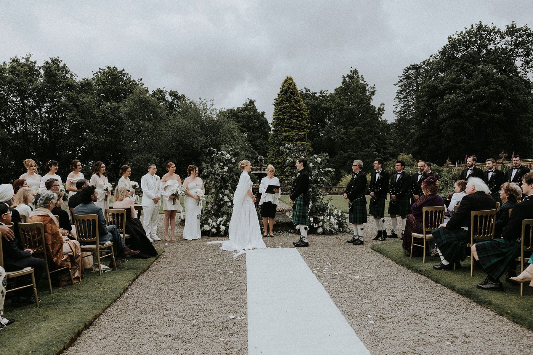 A Castle's Love Song: Thea and Cameron's Storybook Wedding at Auchen Castle photo