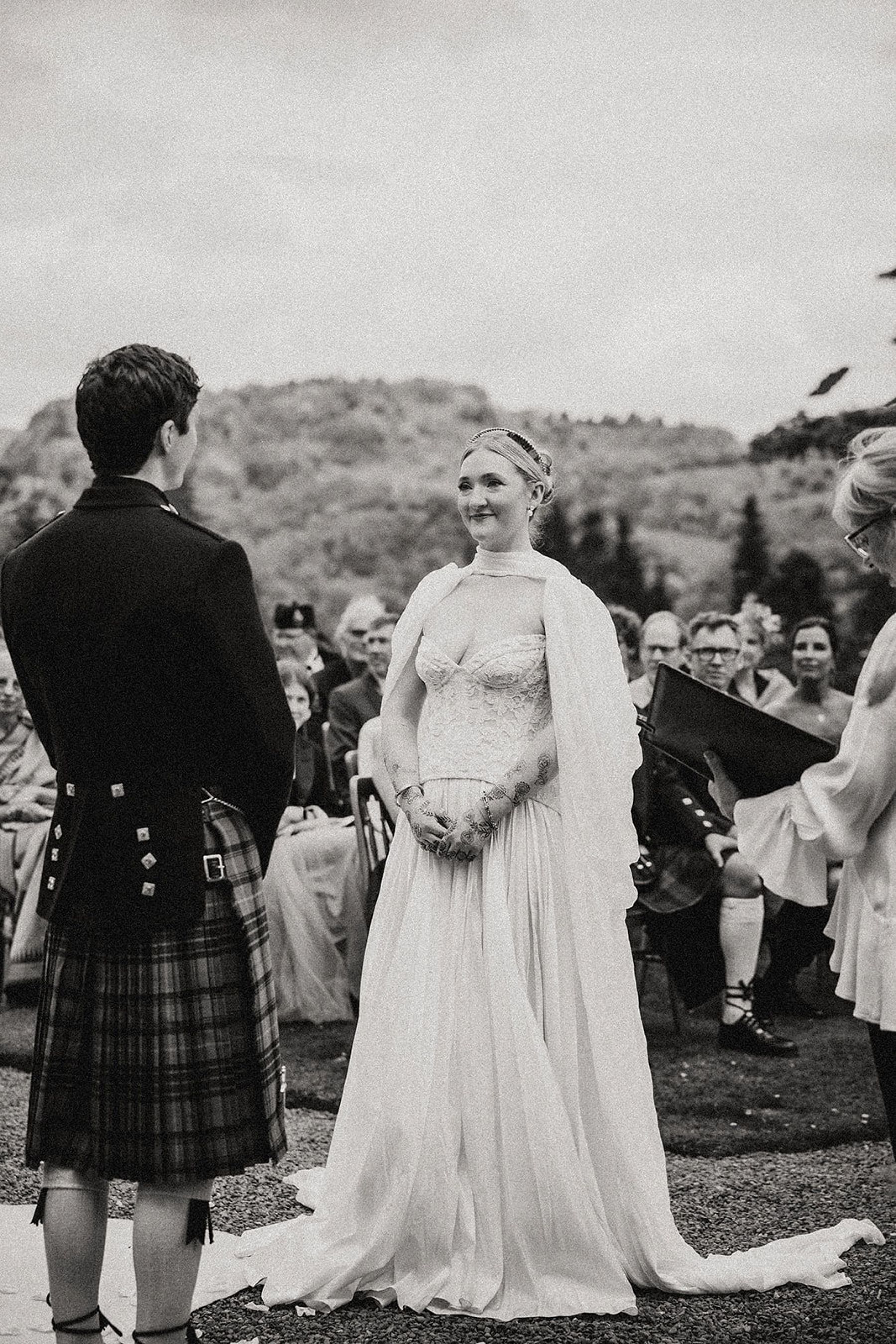 A Castle's Love Song: Thea and Cameron's Storybook Wedding at Auchen Castle photo