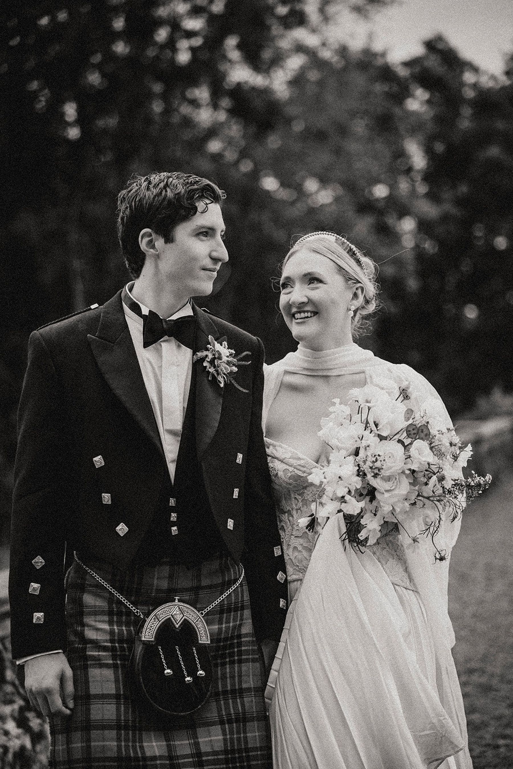 A Castle's Love Song: Thea and Cameron's Storybook Wedding at Auchen Castle photo