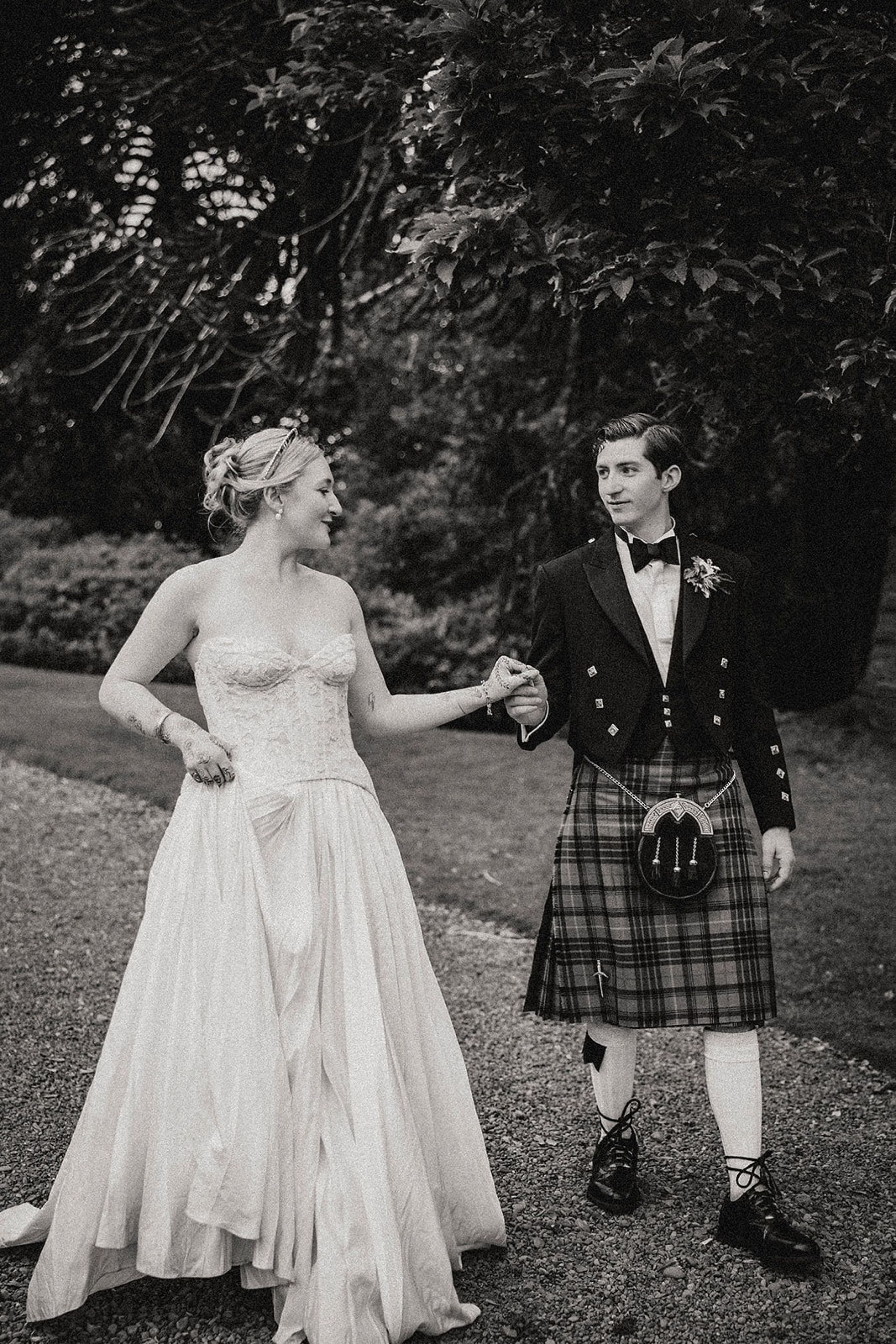 A Castle's Love Song: Thea and Cameron's Storybook Wedding at Auchen Castle photo