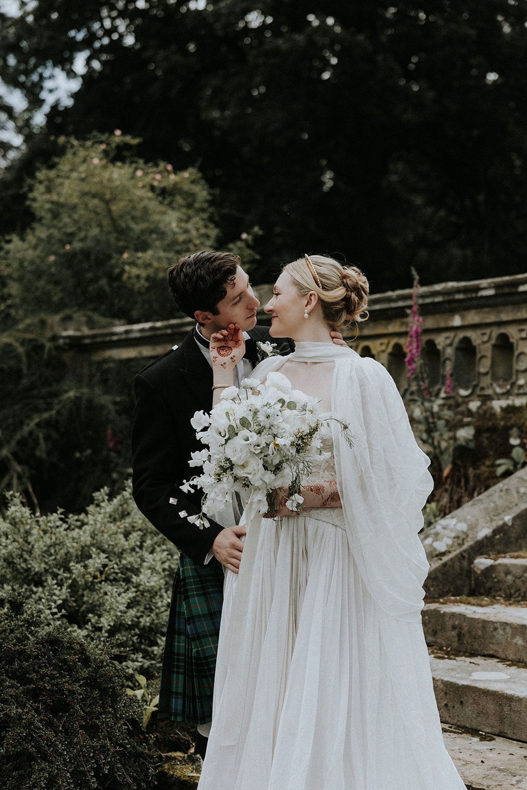 A Castle's Love Song: Thea and Cameron's Storybook Wedding at Auchen Castle photo