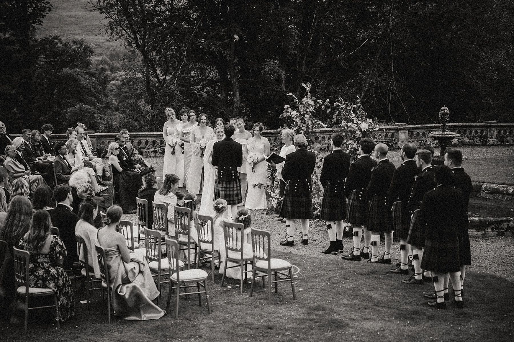 A Castle's Love Song: Thea and Cameron's Storybook Wedding at Auchen Castle photo