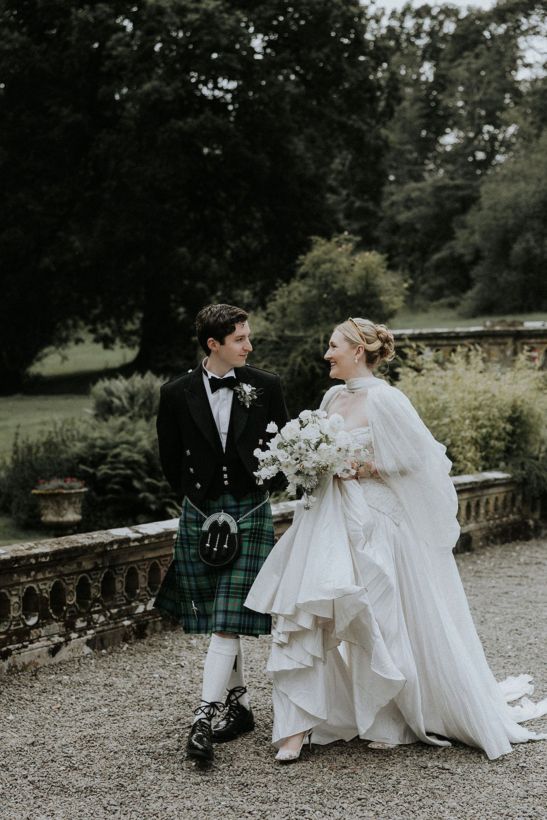 A Castle's Love Song: Thea and Cameron's Storybook Wedding at Auchen Castle photo