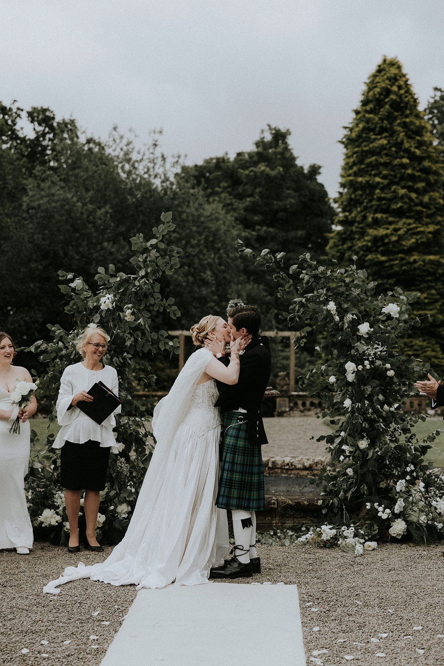 A Castle's Love Song: Thea and Cameron's Storybook Wedding at Auchen Castle photo