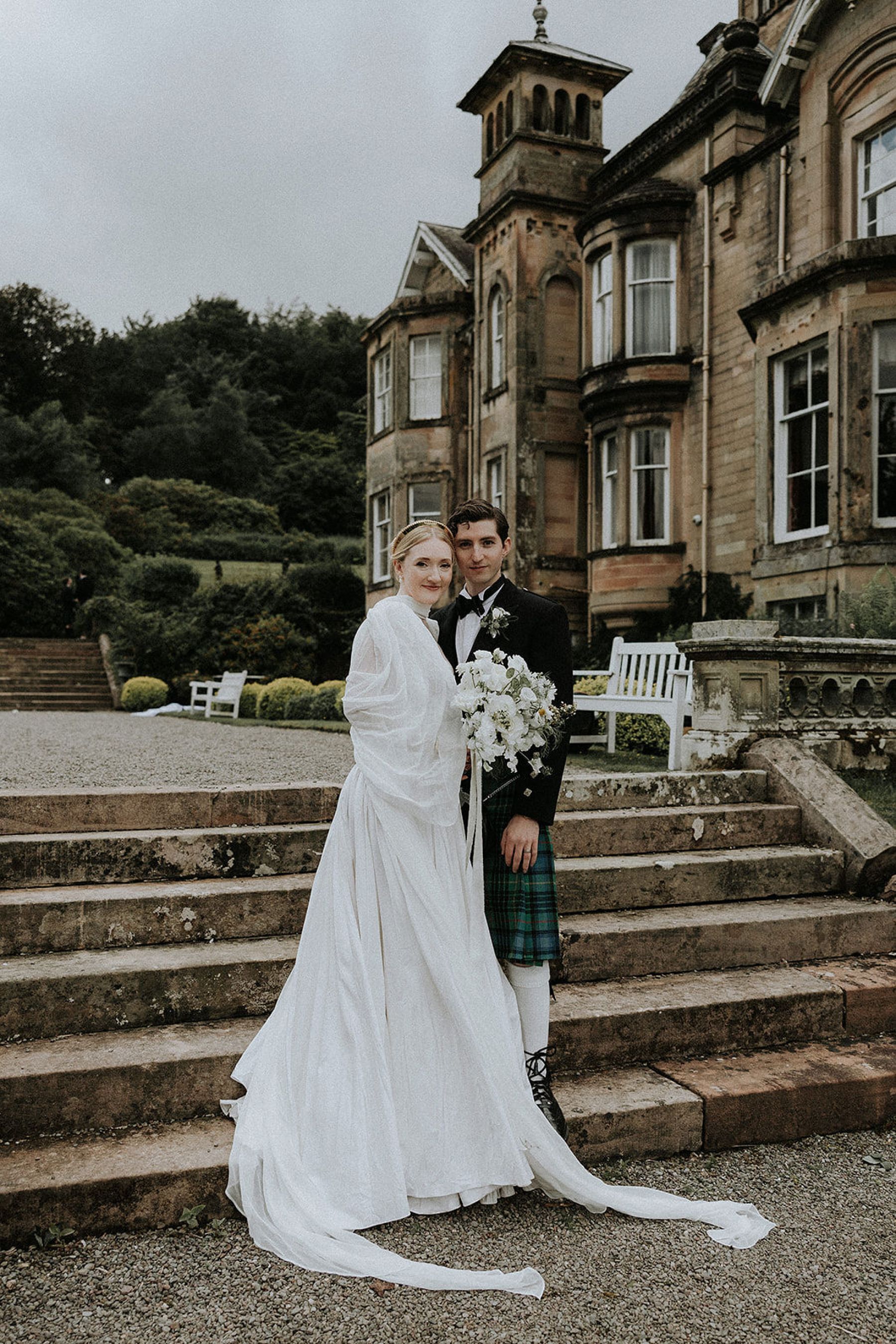 A Castle's Love Song: Thea and Cameron's Storybook Wedding at Auchen Castle photo