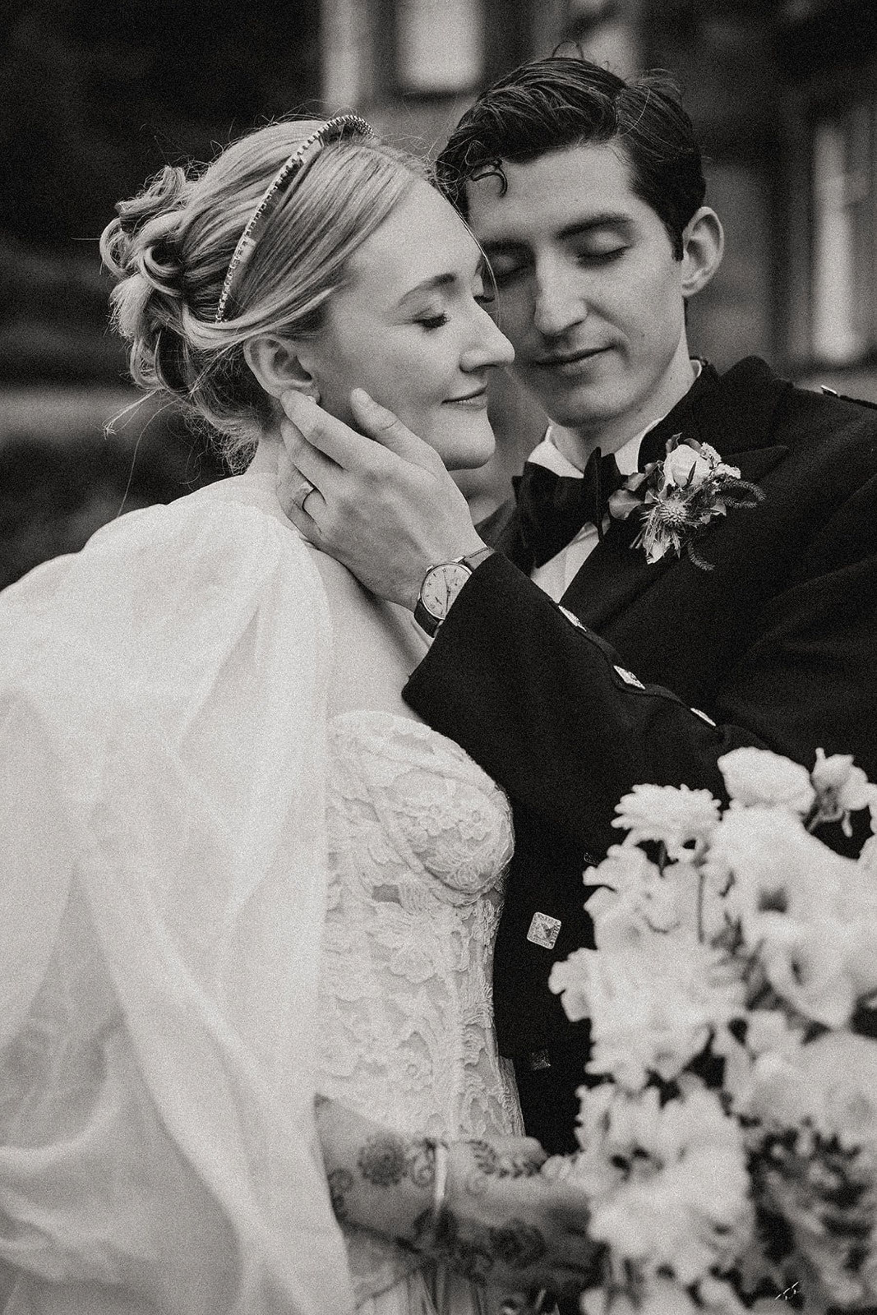 A Castle's Love Song: Thea and Cameron's Storybook Wedding at Auchen Castle photo