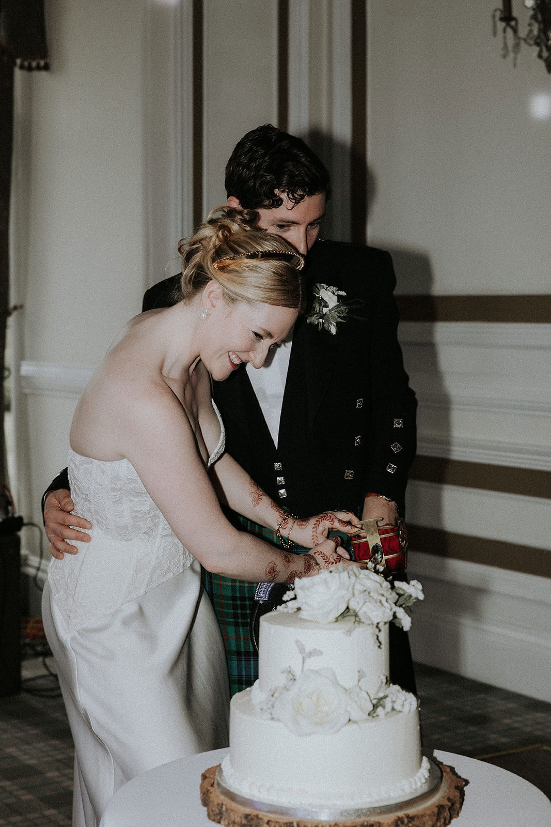 A Castle's Love Song: Thea and Cameron's Storybook Wedding at Auchen Castle photo