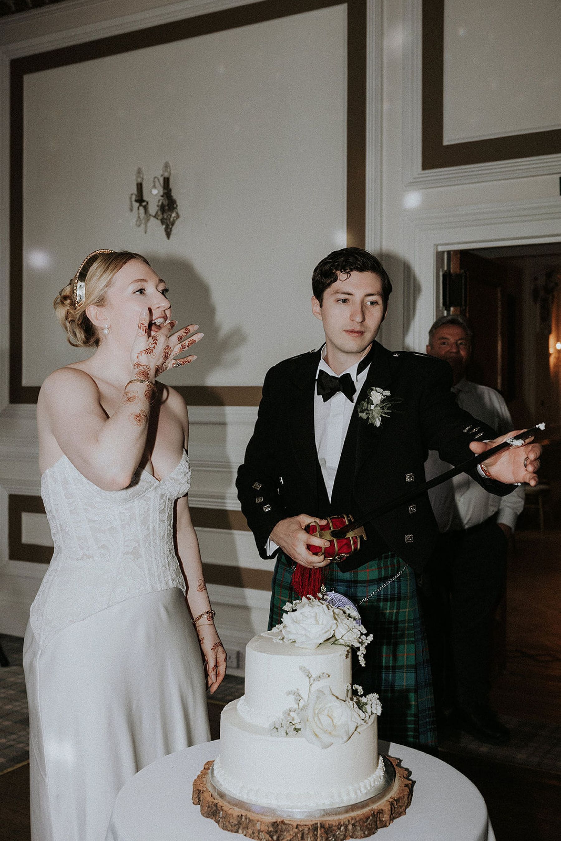 A Castle's Love Song: Thea and Cameron's Storybook Wedding at Auchen Castle photo